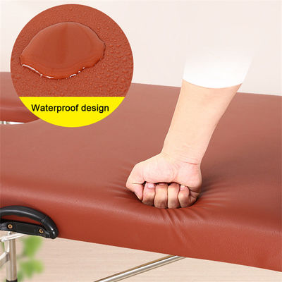 Table de massage de salon de beauté Spa Lit pliable portable avec conception simple multifonctionnelle et sac de rangement inclus