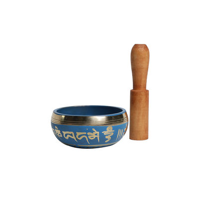 Chacra du Népal, bol de chant tibétain martelé pour le yoga et la méditation