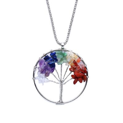 ABKP-021 Technique Polissé Arbre de la Vie Collier de beauté intemporelle