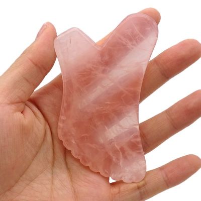 Logo personnalisé Outil de massage du corps Gua Sha pour le soin de la peau et la santé du visage