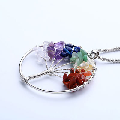 ABKP-021 Technique Polissé Arbre de la Vie Collier de beauté intemporelle
