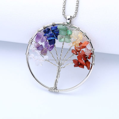 ABKP-021 Technique Polissé Arbre de la Vie Collier de beauté intemporelle
