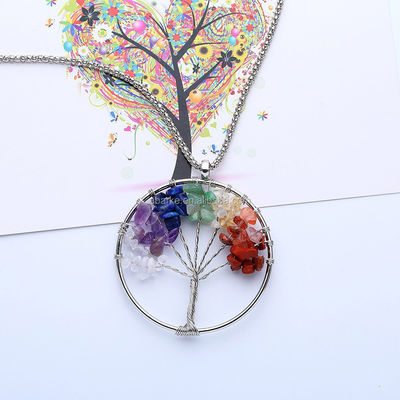 ABKP-021 Technique Polissé Arbre de la Vie Collier de beauté intemporelle