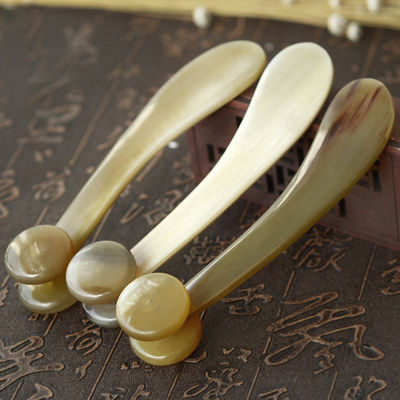 Yak Horn Gua Sha Board Bull Horn Massageur de corps Roller de soin de la peau pour la zone de massage de tout le corps