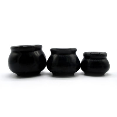 Médecine sous vide Bian Stone Gua Sha Cupping Set 3 tasses 40/50/60 mm