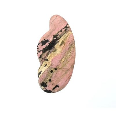 Tableau de masseur à base de Rhodonite Rose Jade Guasha pour soins de santé et besoins de santé personnels
