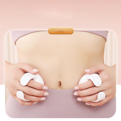 Logo personnalisé Disponibled Plastique du méridien abdominal brosse de massage portable Corps Coupe Gua Sha Fascia outil de massage de relaxation