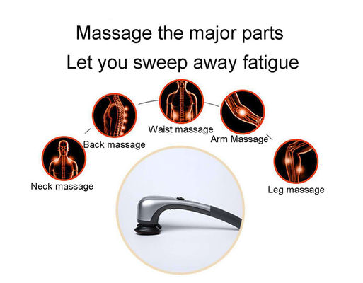 Marteau de massage infrarouge portable en silicone ABS pour le massage des tissus profonds des muscles des épaules, des jambes et des pieds