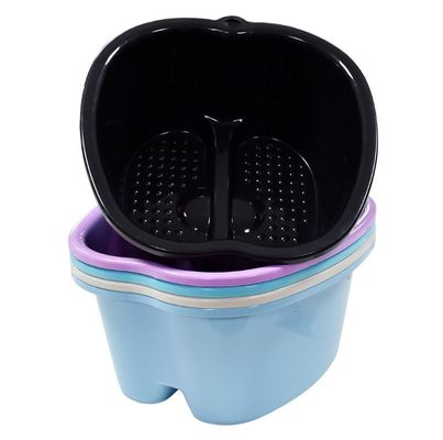 Massage des pieds, bain de pieds, pédicure, bain de pieds, masseur de pieds écologique, épaississement des pieds en plastique, immersion dans le spa, bain de pieds, massage à la cuvette.