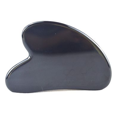 75*50mm Rose Quartz Jade Bian pierre sculpture Coeur Gua Sha Face Outil de sculpture pour le cou dos Massage de l'épaule Anti-âge
