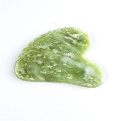 2024 Arrivées en forme de cœur naturel Xiuyan Jade Gua Sha Scraping Board L'outil de massage ultime pour la relaxation de tout le corps