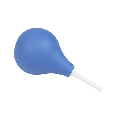 Enema bleu PVC Boule de douche Seringuette de nettoyage du côlon Kit médical pour douche anale Douche vaginale Hommes Femmes