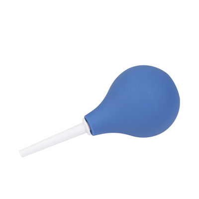 Enema bleu PVC Boule de douche Seringuette de nettoyage du côlon Kit médical pour douche anale Douche vaginale Hommes Femmes