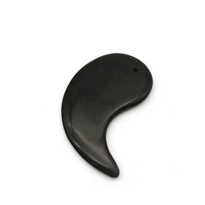 Relancez votre corps avec l'outil de massage certifié Black Bian Stone Gua Sha Scraping