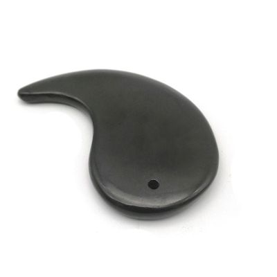 Relancez votre corps avec l'outil de massage certifié Black Bian Stone Gua Sha Scraping