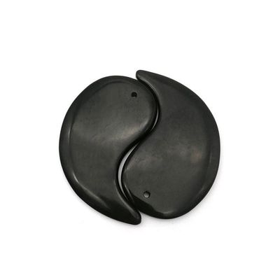 Relancez votre corps avec l'outil de massage certifié Black Bian Stone Gua Sha Scraping
