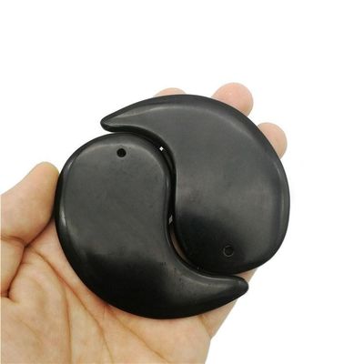 Relancez votre corps avec l'outil de massage certifié Black Bian Stone Gua Sha Scraping