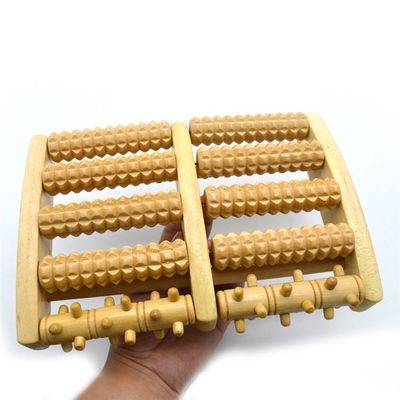 Masseur de pieds en bois de 27*17*4,5 cm avec conception portable et certificat ISO9001