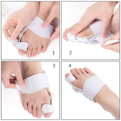 TPR Adulte Détracteur de gros pieds Bunion Correction jour/nuit Enfants Détracteur de pouce pour chaussures