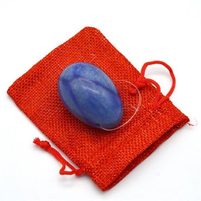 Aventurine bleue Yoni Massage oeufs Art populaire style pour les femmes Kegel renforcement ensemble