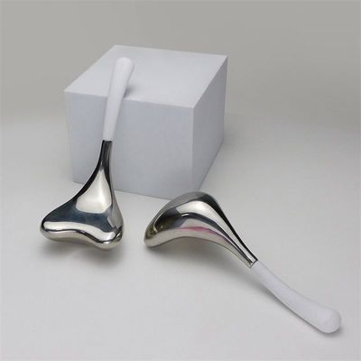 ISO9001 certifié en acier inoxydable et en matériau PP Globe de glace pour le massage du visage Cryo Roller pour le refroidissement