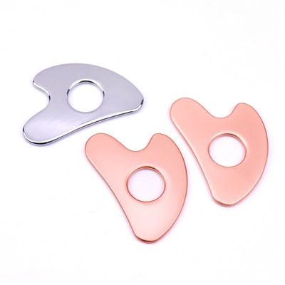 Outil de beauté du visage en métal en acier inoxydable en forme de cœur en forme de cœur et OEM / ODM
