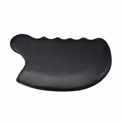 Pierre Bian Noire Pure Naturelle Gua Sha Tableau Massage Facial Cosmétique Lift Resserrer la Peau Tout Le Corps Massage Facial