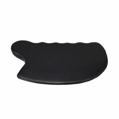 Pierre Bian Noire Pure Naturelle Gua Sha Tableau Massage Facial Cosmétique Lift Resserrer la Peau Tout Le Corps Massage Facial