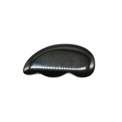 Massage du visage et rasage du corps 9,5*5*0,5 avec la pierre Gua Sha Obsidienne Noire