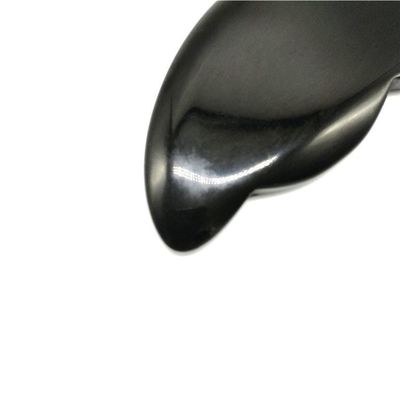 Massage du visage et rasage du corps 9,5*5*0,5 avec la pierre Gua Sha Obsidienne Noire
