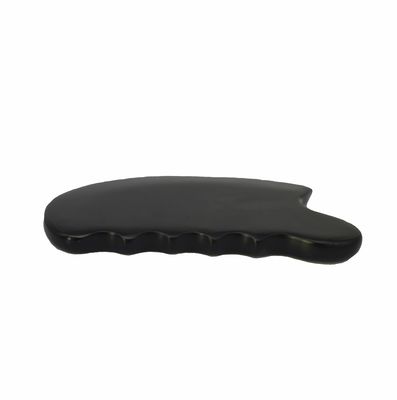 Pierre Bian Noire Pure Naturelle Gua Sha Tableau Massage Facial Cosmétique Lift Resserrer la Peau Tout Le Corps Massage Facial