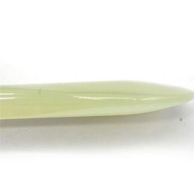 Améliorez votre expérience de massage avec l'outil et le stylo certifié ISO9001 Xiuyan Jade Spoon Gua Sha