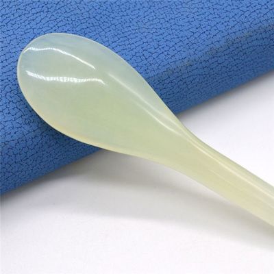 Améliorez votre expérience de massage avec l'outil et le stylo certifié ISO9001 Xiuyan Jade Spoon Gua Sha