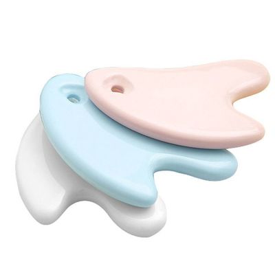 Outil de massage corporel Ceramique Facial Gua Sha Board pour le soin de la peau du visage et le traitement de l'acupuncture