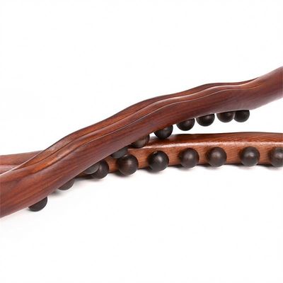 400g/pc bois de hêtre carbonisé corps méridien dragueur bâton de massage en bois Gua Sha grattage outil de massage