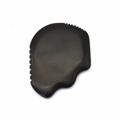Masseur de style chinois 2024 Pierre Bian Noire Facial Jade Guasha Gua Sha Scraping Massage Outil pour l'acupuncture SPA