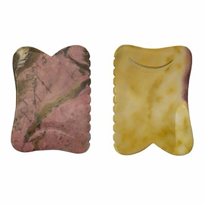 Outils de massage du corps de style chinois Mookaite Pour la beauté Guasha Stone Scrapping Face Gua Sha Stone Therapy Outil de massage