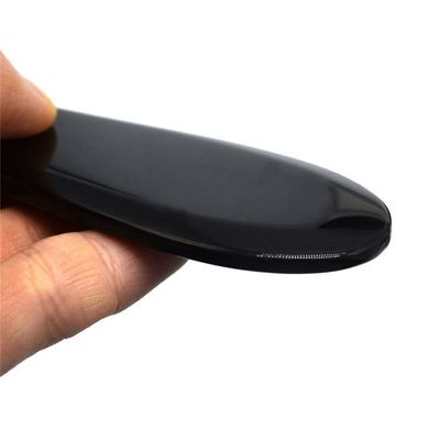 Outils de massage en forme de poisson en obsidienne Gua Sha Scraping pour le logo personnalisé