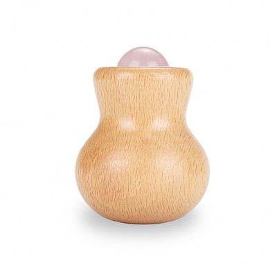 Roller de visage en jade personnalisable et outil de massage Gua Sha pour les soins du visage