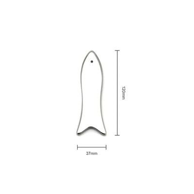 Outil de massage facial portable en acier inoxydable en forme de poisson chaud pour le lifting du visage et le rajeunissement de la peau