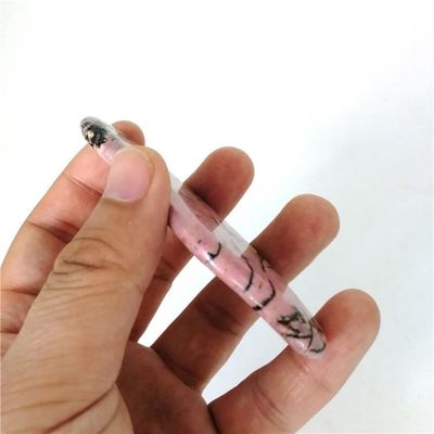 Massage pour la santé du corps Essentiel Rhodochrosite naturel Gua Sha Scraping Massager pour la fonction de soins de santé
