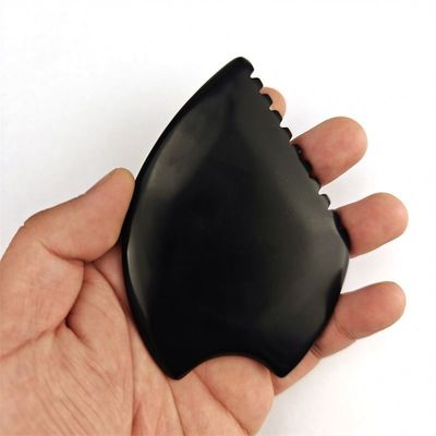 Outil d'acupuncture faciale Gua Sha Bian Stone pour le masseur de tête et le massage facial