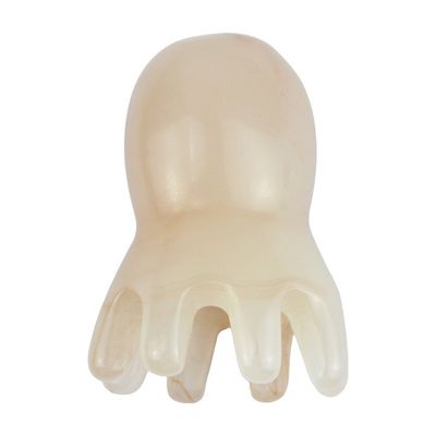 2024 Massageur de cuir chevelu en résine Dredge de cire d'abeille Méridiens Soins de santé Brosse à cheveux Massage de la tête Combe relaxant Outil de massage du corps