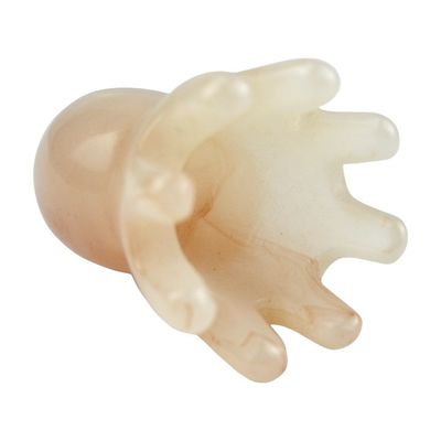2024 Massageur de cuir chevelu en résine Dredge de cire d'abeille Méridiens Soins de santé Brosse à cheveux Massage de la tête Combe relaxant Outil de massage du corps
