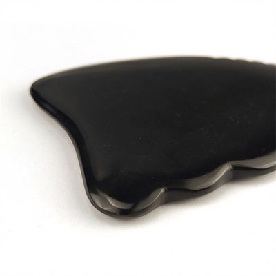Physiothérapie infrarouge Bian Stone Gua Sha Scraping Massage Outil pour améliorer la circulation et la désintoxication