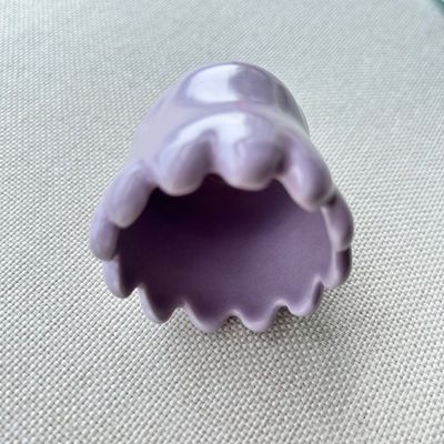 2024 Forme de fleur violette Chinois céramique Gua Sha grattage masseur Massage corporel Équipement de massage pour la santé et la relaxation
