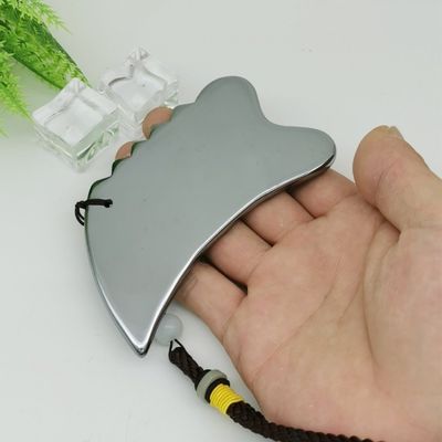 Tableau de grattage portatif à la plaque Gua Sha Terahertz personnalisé pour les outils de grattage et de massage facial