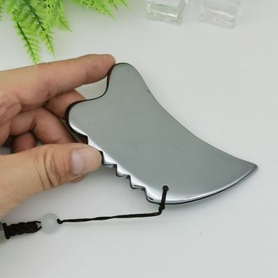 Tableau de grattage portatif à la plaque Gua Sha Terahertz personnalisé pour les outils de grattage et de massage facial