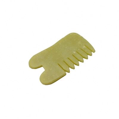 Massage du corps Soins de santé Naturel Xiu Yan Jade Stone Scraping Guasha Peigne Cheveux Facial Scalpe Gua Sha Brosse Outils pour la Tête