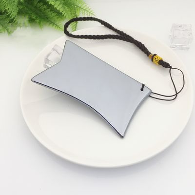 Outil de massage à grattage de plaque Terahertz Gua Sha Guasha Board pour le dos Massageur de corps avec logo personnalisé et argent